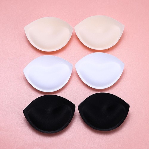 Swimsuit Push Up Cups Sponge Foam Insert Pad Bra Pads Chest Cup Breast Bras - Picture 9 of 27