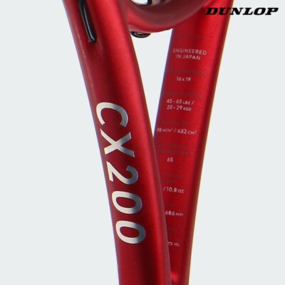 Dunlop 2025 CX200 Mini Racchetta Da Tennis – 25,5 Cm – Accessorio Da Collezione – Nuovo Con Etichette