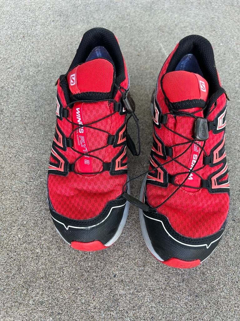 SALOMON Scarpe da trail donna Red Solomon Wings Flyte 2 taglia 7