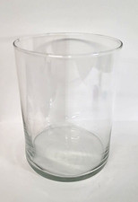 Large Clear Glass Cylinder Hurricane Vase — listing 3