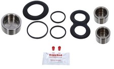 for ROVER 3500 P6 FRONT Brake Caliper Rebuild Repair Kit +S/Steel Pistons