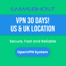 VPN Virtual Private Network Account - 1 Month