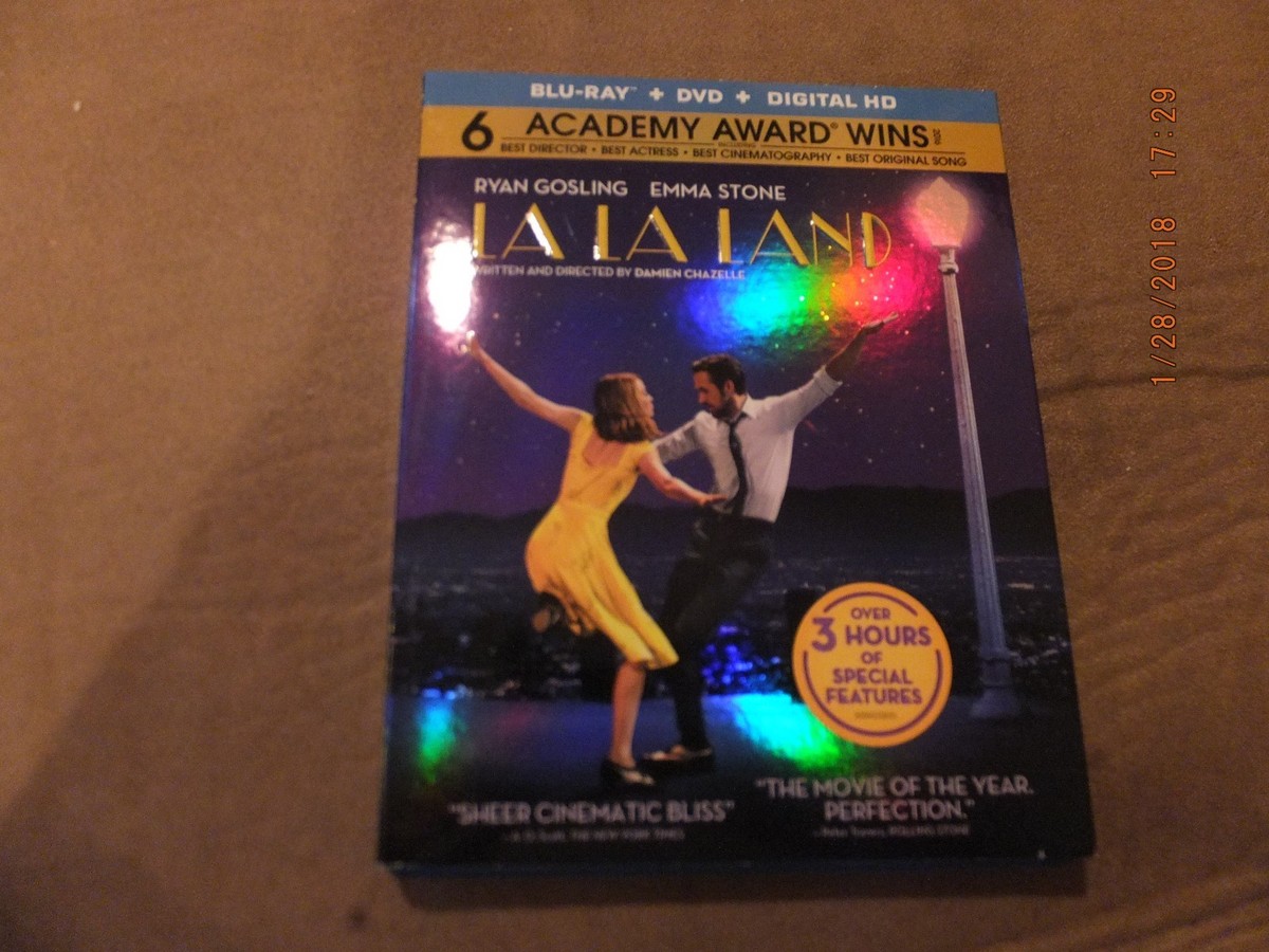 La La Land Bluray blu ray 2017, 1 Disc NO Digital Code 31398258384