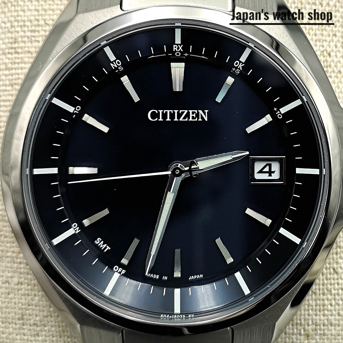CITIZEN ATTESA Eco-Drive CB3010-57L Black Atomic Radio Men's Watch