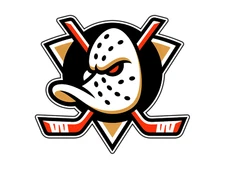 Anaheim Ducks Logo Hockey Sticker Waterproof Vinyl Decal Die-Cut Car Laptop