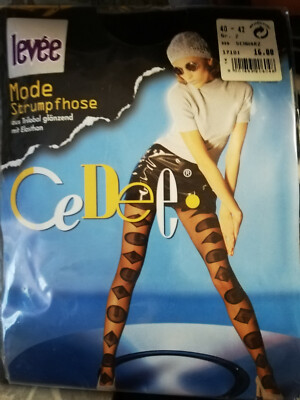 levee CeDee Mode Strumpfhose Trilobal glänzend mit Elasthan 20 DEN Gr.2 / 40-42