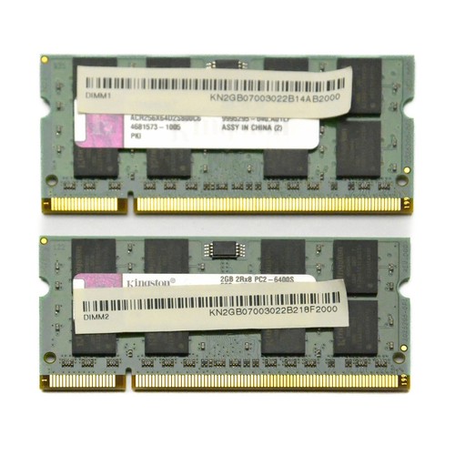 Kingston 2x2GB SODIM DDR3 Laptop Notebook Arbeitsspeicher RAM - Bild 2 von 4