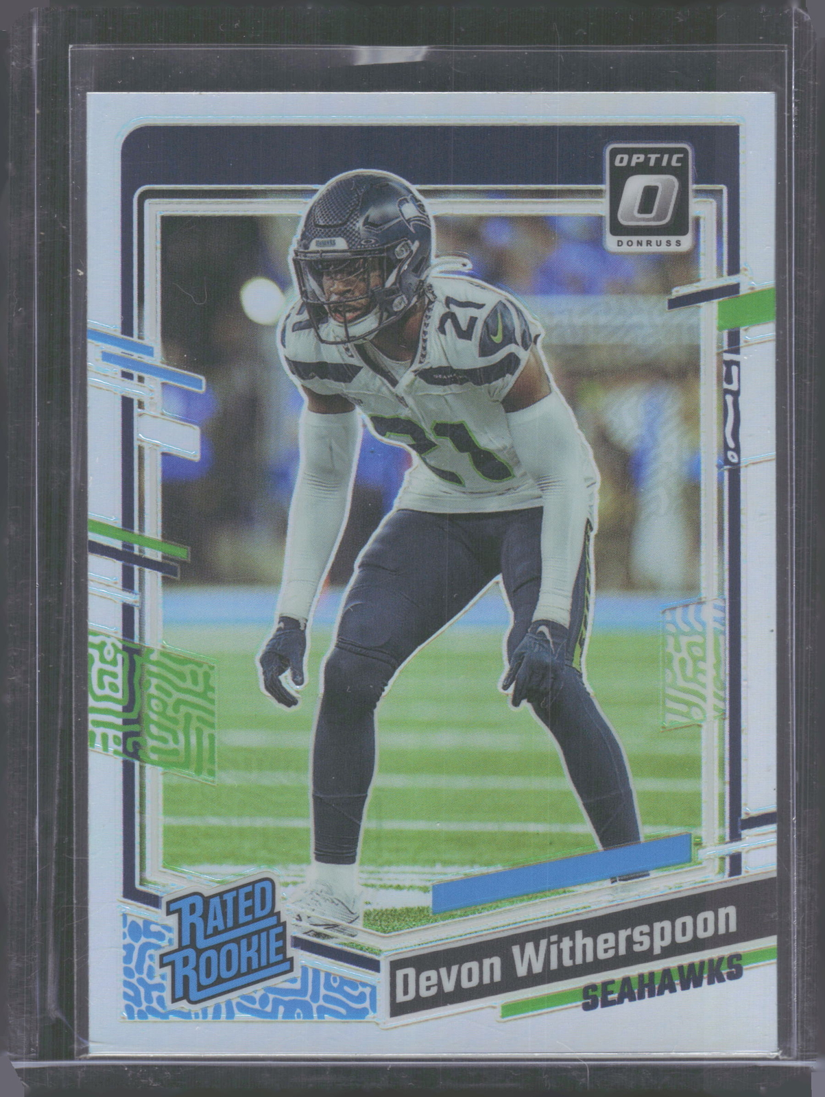 2023 Donruss Optic Holo #292 Devon Witherspoon RR