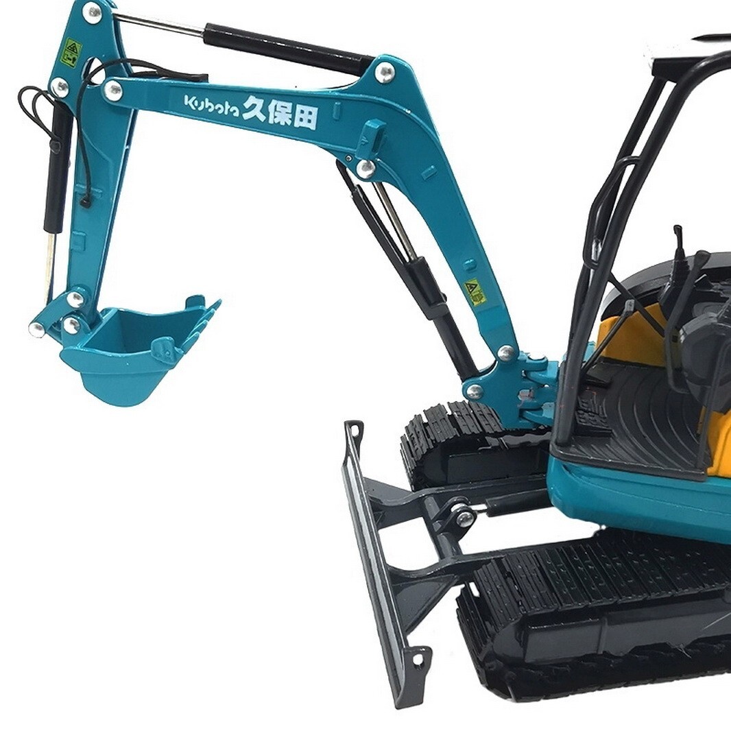1/24 Scale Kubota TOUGH-U30 Compact Excavator Diecast Model Toy