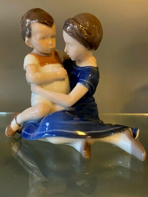 Bing & Grondahl - B&G Porcelain Copenhagen - Brother & Sister