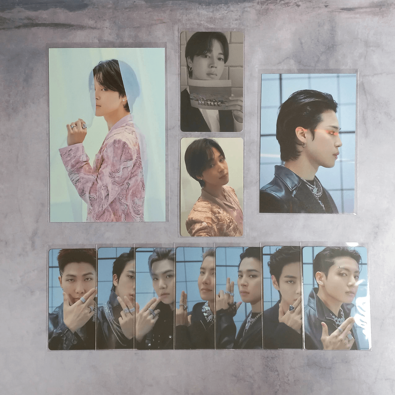 BTS Proof Standard Compact Album Official Photo Card - Complete Jimin Set |  eBay