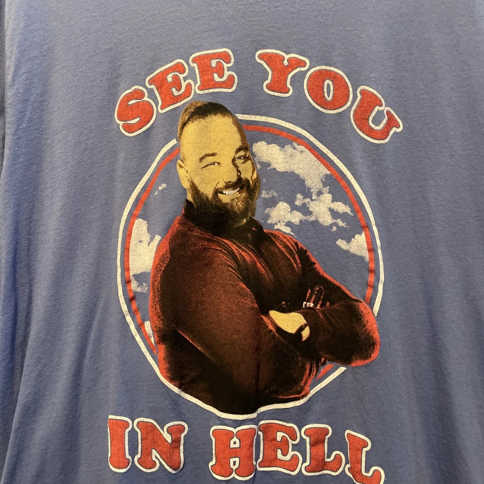 Camiseta Bray Wyatt Auténtica WWE See You In Hell 3XL Foto 2 de 4