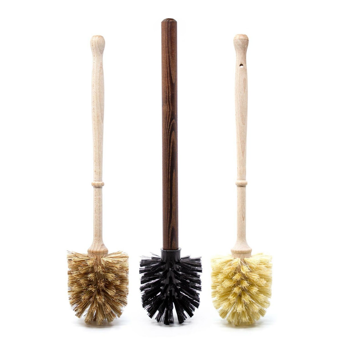 Redecker WC-Bürste Mit Buchenholzgriff – Naturfaser-Borsten, 38,1 Cm Lang, Made In Germany
