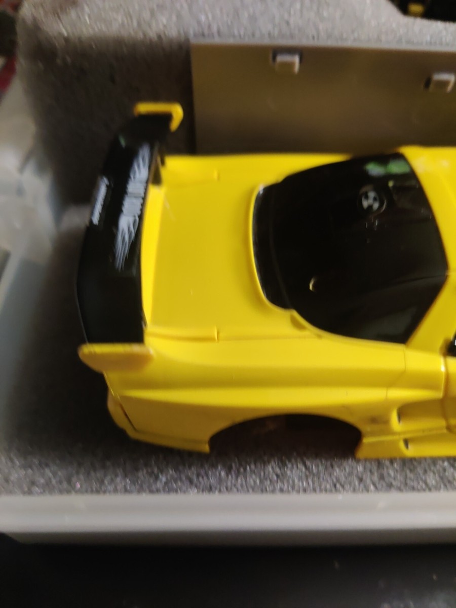 Vintage Xmods Acura Honda NSX Yellow RC Car Starter Kit | eBay