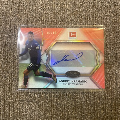 2021-22 Topps Tier One Bundesliga Matchwinner /10 Andrej Kramaric