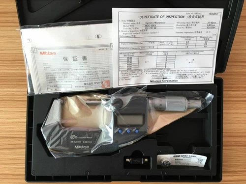 1 pcs Mitutoyo 293-241-30 Digital micrometer 25-50mm