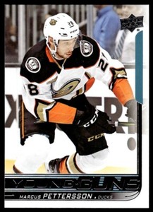 2018-19 UPPER DECK YOUNG GUNS Marcus Pettersson YG Rookie Anaheim Ducks #229