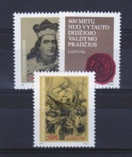 LITUANIE Yvert n° 450/452 neuf sans charnière