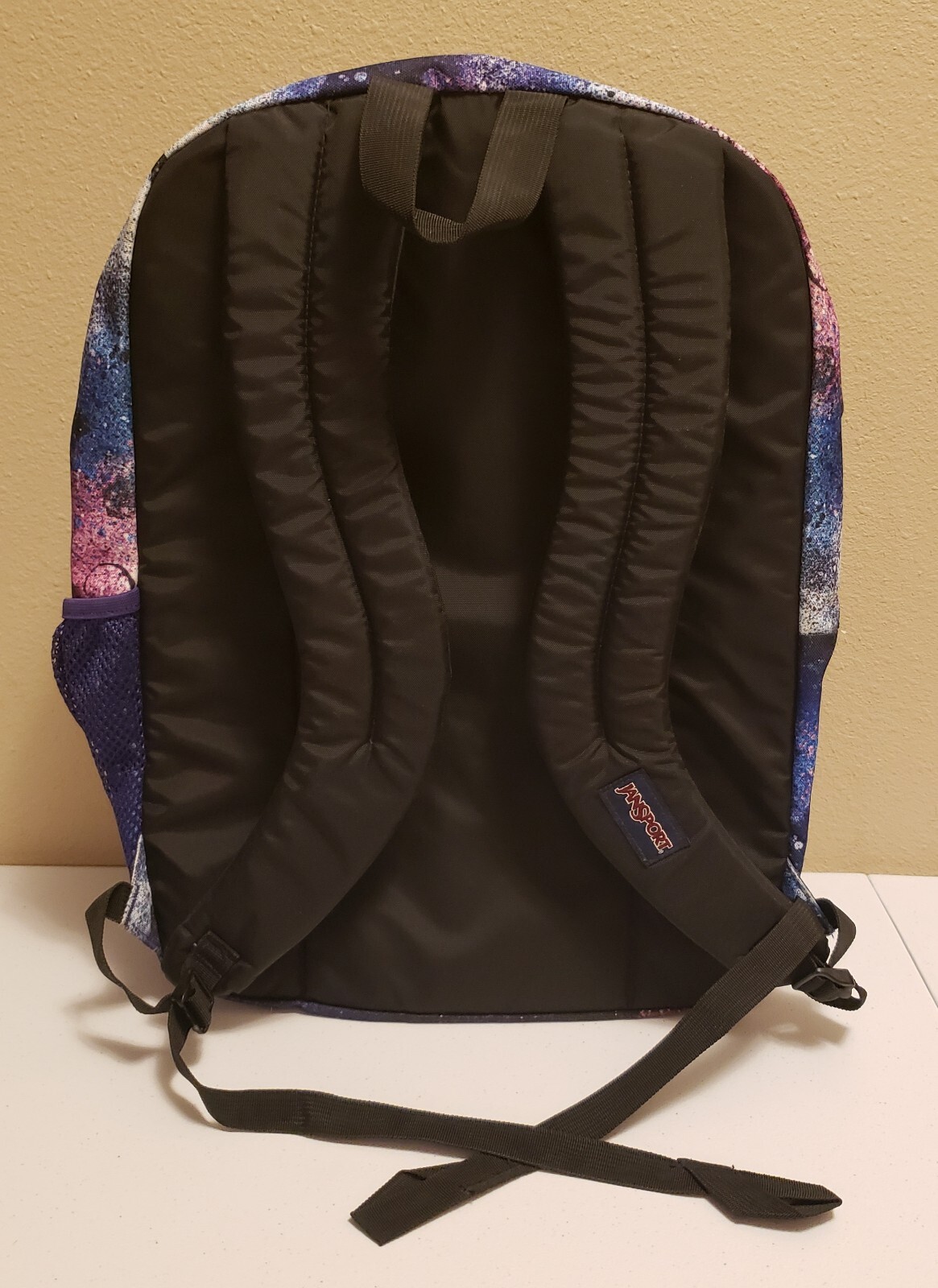 Jansport Big Student Galaxy Backpack Blue Black Outer… Gem