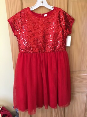 NWT Oshkosh Red Holiday Dress Sequence Tulle 10/12 | eBay NWT Oshkosh Red Holiday Dress Sequence Tulle 10/12 | eBay