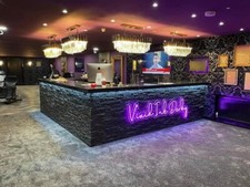 Splitface Black Quartz Mosaic Sparkle Glitter sample (approx 10x10cm off-cut)