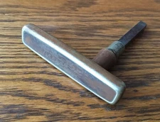 1920s DOOR HANDLE vtg antique early exterior non locking-