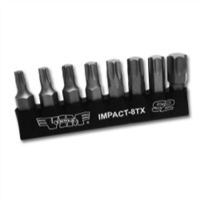 VIM Tools 8-Piece Impact Torx Bits VIMIMPACT-8TX Brand New!