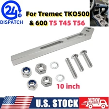 Billet Aluminum 10" Bent Shifter Handle Lever For Tremec TKO500 & 600 T5 T45 T56