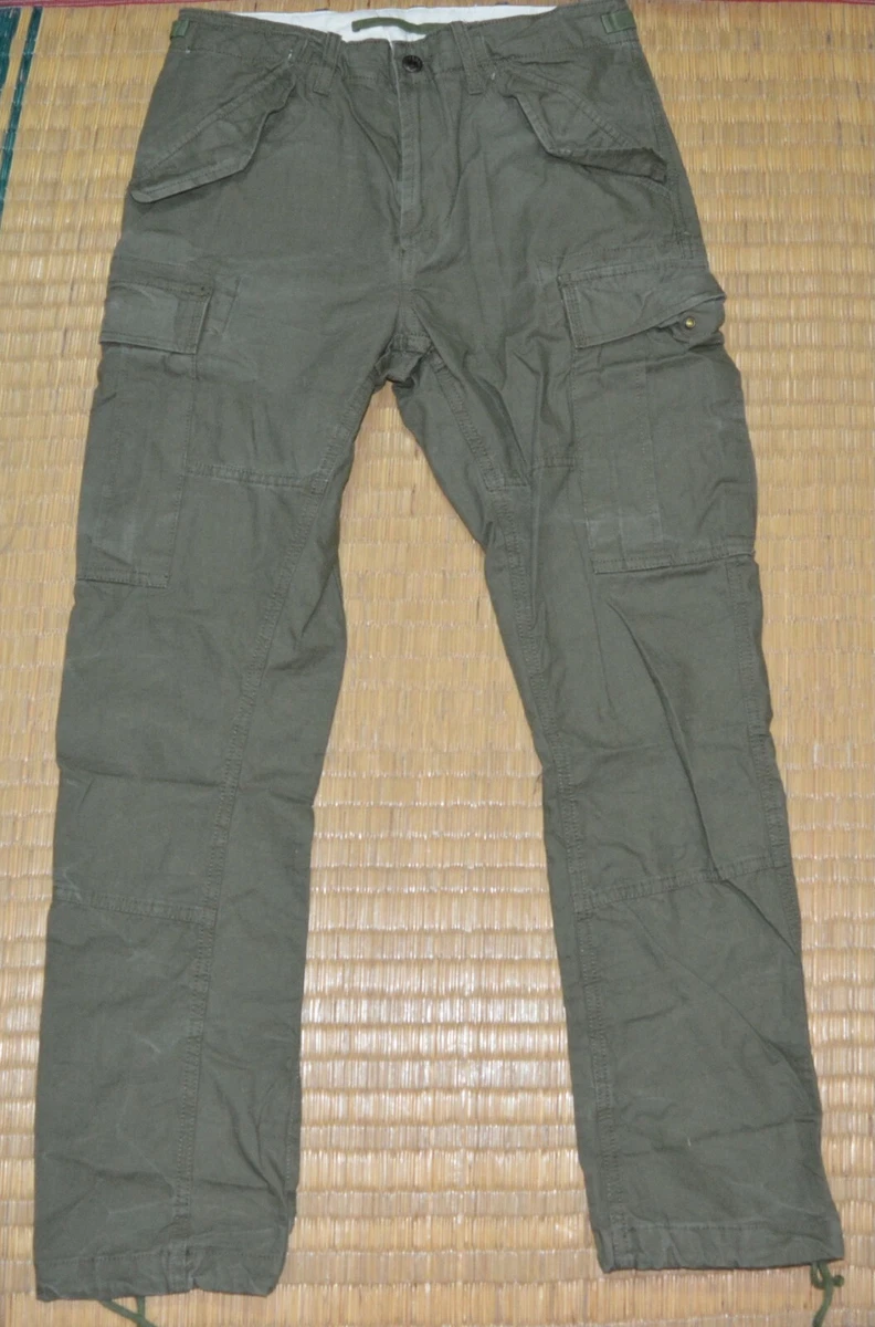 POLO RALPH LAUREN Men s Surplus Utility Cargo Pants Green 29 48 MRP 150