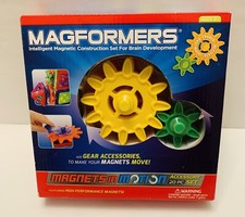 Magformers Intelligent Magnetic Construction Accessory Gear Set - 20 Piece
