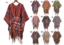 Autumn and Winter Personalized Fashion Warm Tassel Bohemian Travel Shawl New