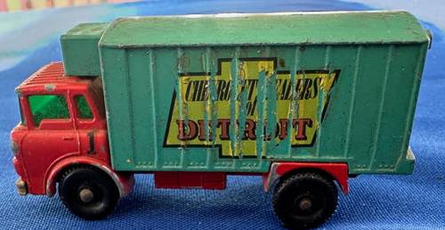 Matchbox Lesney No 44c Refrigerator Truck England Issued 1967 - Picture 2 of 7