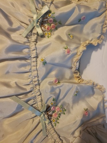 Rare 1930s Silk Taffeta Tagged Shirley Temple Nannette Toddler Dress - Picture 17 of 17
