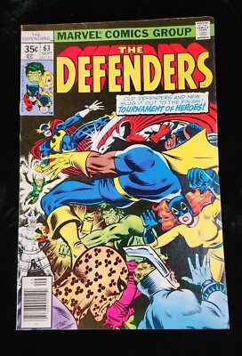 DEFENDERS #63 (1978)  Sal Buscema Artwork 