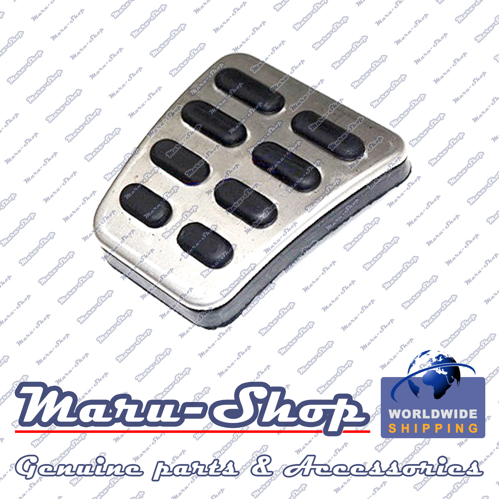 Metal Rubber Non Slip Clutch Pedal Pad for 1418 Kia Rondo Caren