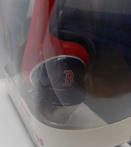 Boston Red Sox Batting Helmet Headphones - Official MLB Licensed - New - Picture 3 of 3