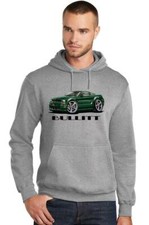 2008 2009 Bullitt Ford Mustang Full Color Design Hoodie Sweatshirt NEW