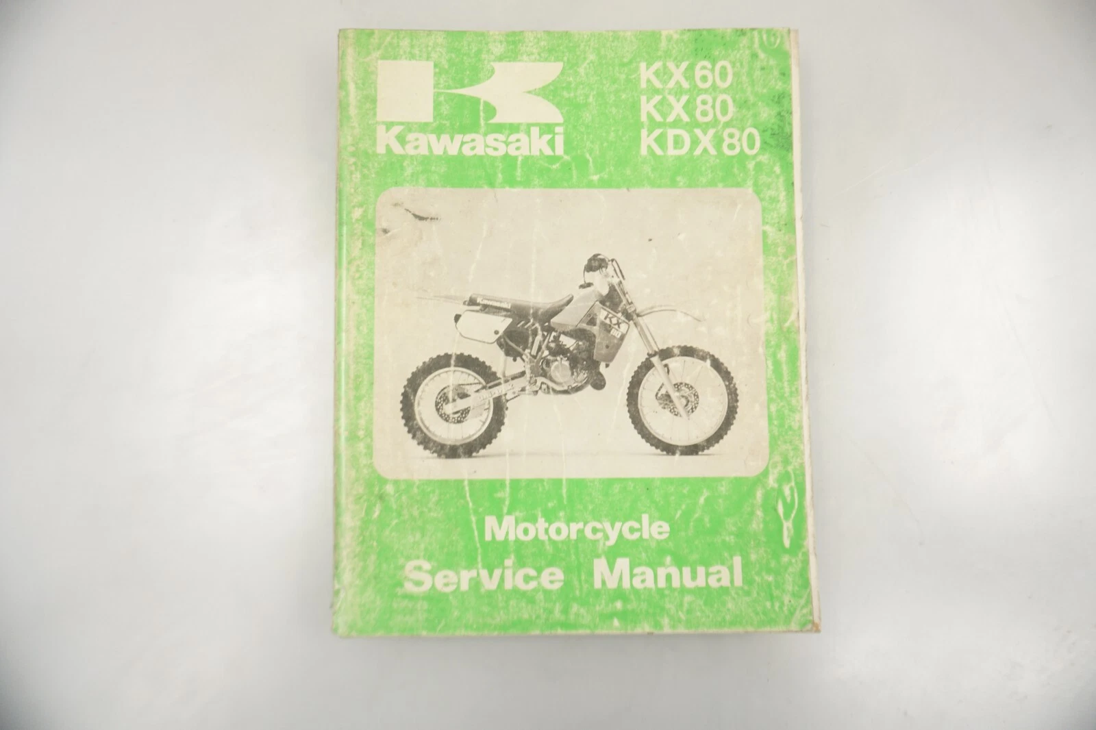1988 Kawasaki KX 60 KX 80 KDX 80 OEM Motorcycle Service Manual 99924-1094-01