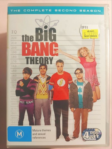The Big Bang Theory : Season 2 [4 DVD Set] Region 4, BRAND NEW & SEALED ...