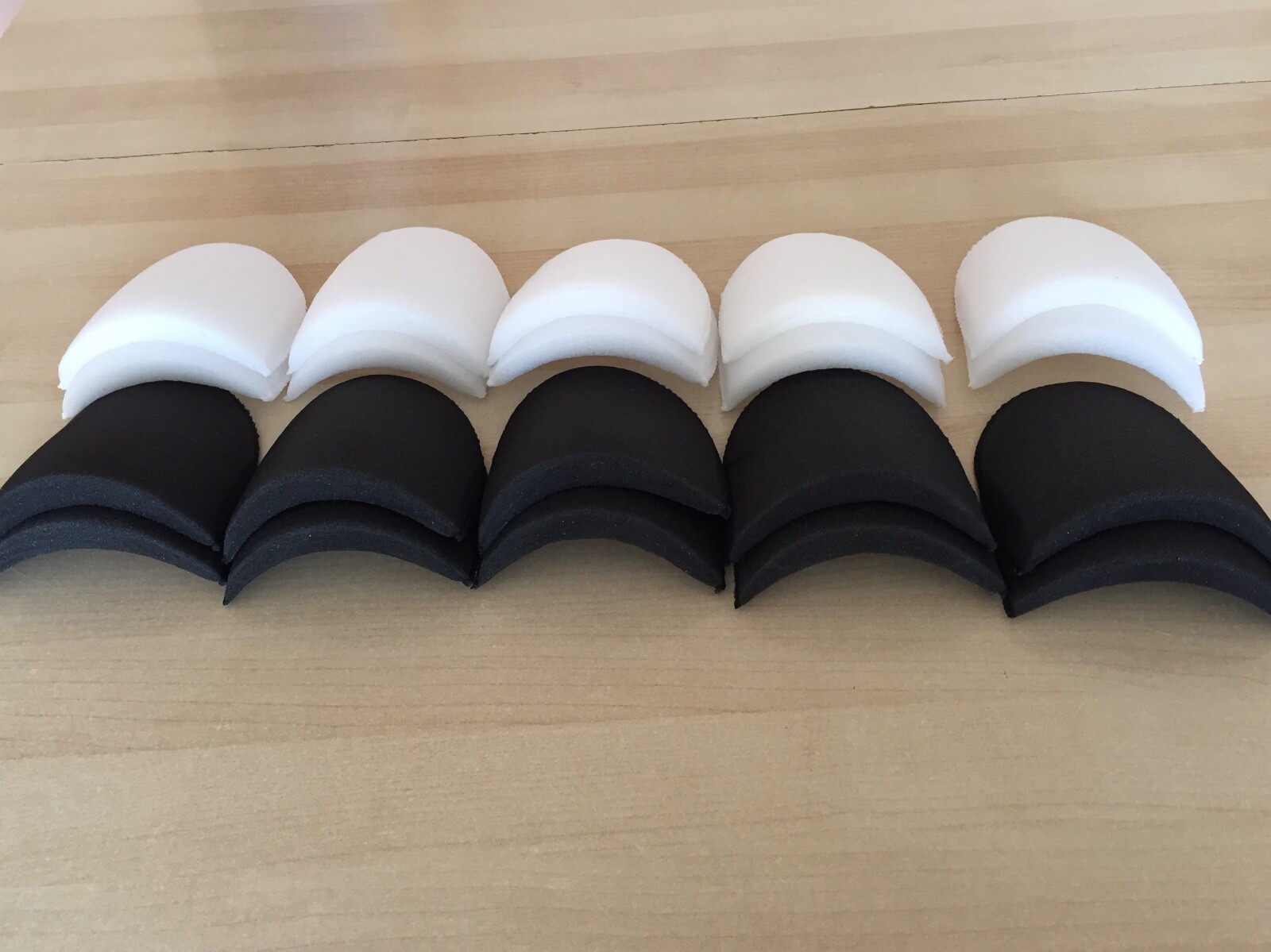 4 Paar Schulterpolster 1,5cm - Unsichtbare Polster Für Blazer, Kleider & T-Shirts