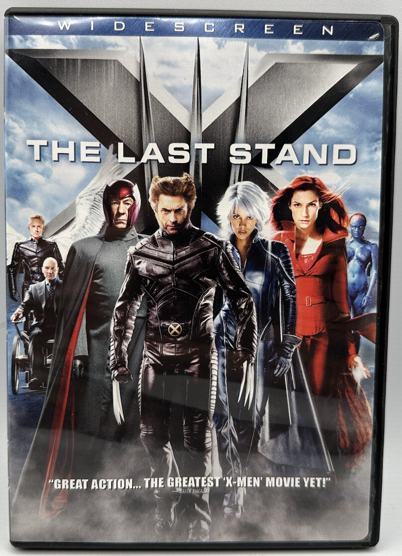X-Men The Last Stand DVD Widescreen Hugh Jackman Halle Berry 2006
