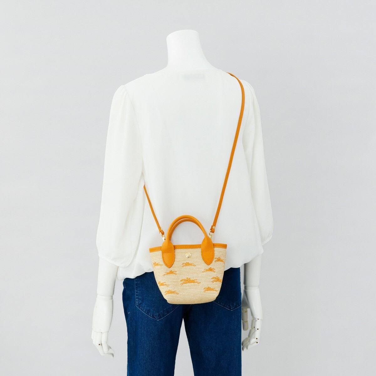 LONGCHAMP Top Handle Bag LE PANIER PLIAGE XS with Shoulder