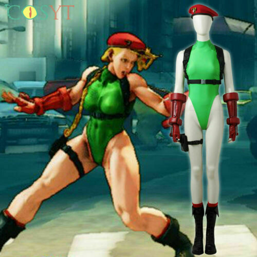 cammy white street fighter 6 classic costume 3D model 3D printable