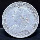 Photo of a 1901 Victoria Shilling from an eBay listing that sold on Jun 28, 2026