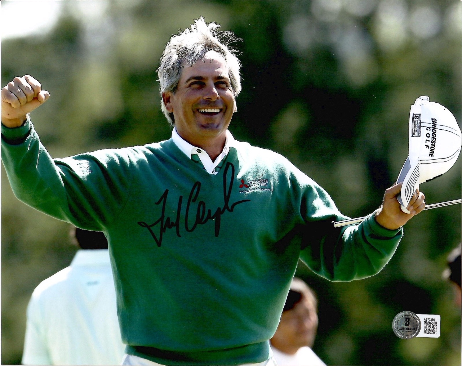 Fred Couples Autographed Signed HAND 8x10 COLOR PHOTO AMAZING POSE BECKETT COA 