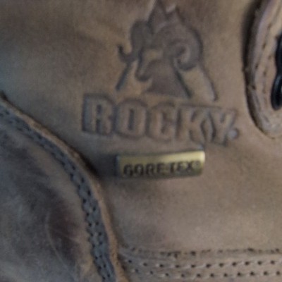 Rocky Gore-Tex Waterproof Leather Hiking Work Boots Mens  display picture 1