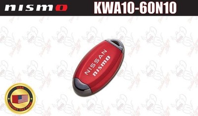 NISMO Nissan OEM Intelligent Key Case Full Cover type Red Chrome KWA10-60N10