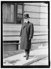 Photo:Joseph McKenna 1914 Top Hat Supreme Court Justice Portrait