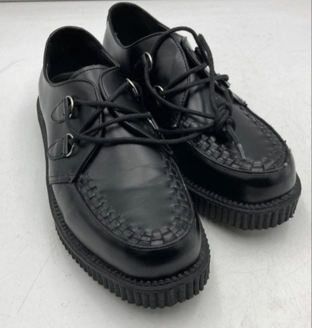 Demonia Creeper Black Men's Casual Shoes Size 13