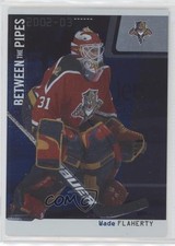2002-03 ITG Be A Player Between the Pipes Wade Flaherty #53 0a4